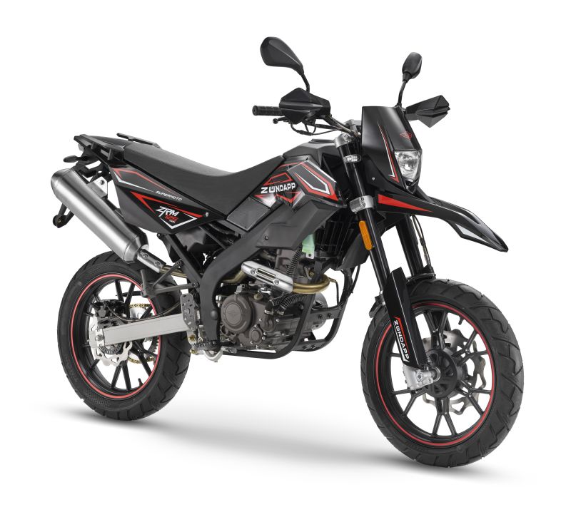 2. Wahl ZÜNDAPP ZRM 125 Supermoto E5 - Benzinmotorrad 125cc Motor 4-Takt 11 kW