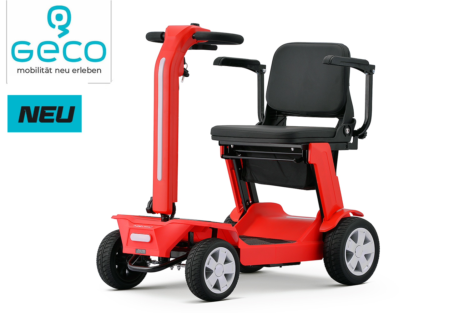 Elektromobil GECO SENIO SG4 300W 24V 12Ah Lithium Elektromobil - Seniorenmobil Faltbar, E-Mobil für Senioren, klappbares Elektromobil