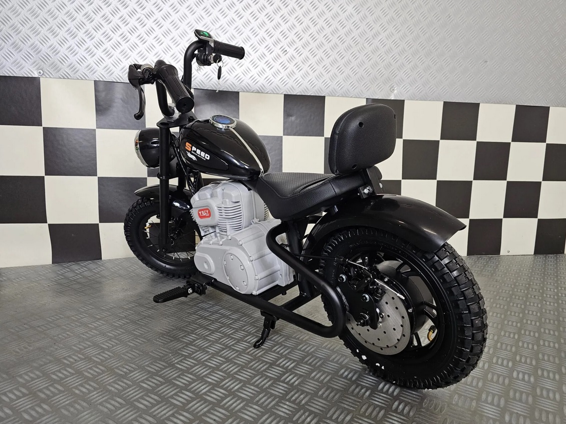Elektrisches Kindermotorrad Chopper 24 Volt, 8 km/h, Elektromotorrad mit 200 Watt, Kids Chopper