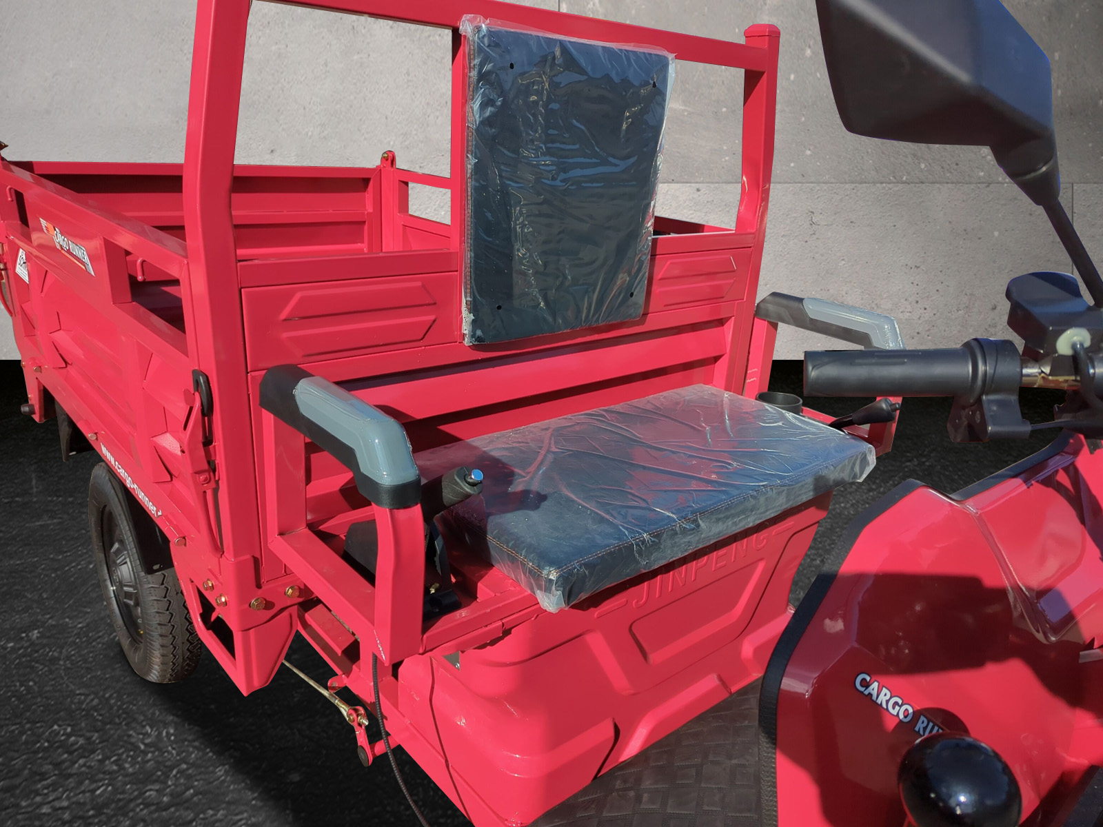 Elektro-Pritsche Cargo Runner Heavy Duty 40 km/h - hydraulischer Kipper - Transportfahrzeug, Lastenfahrzeug, Elektro Pritschenwagen