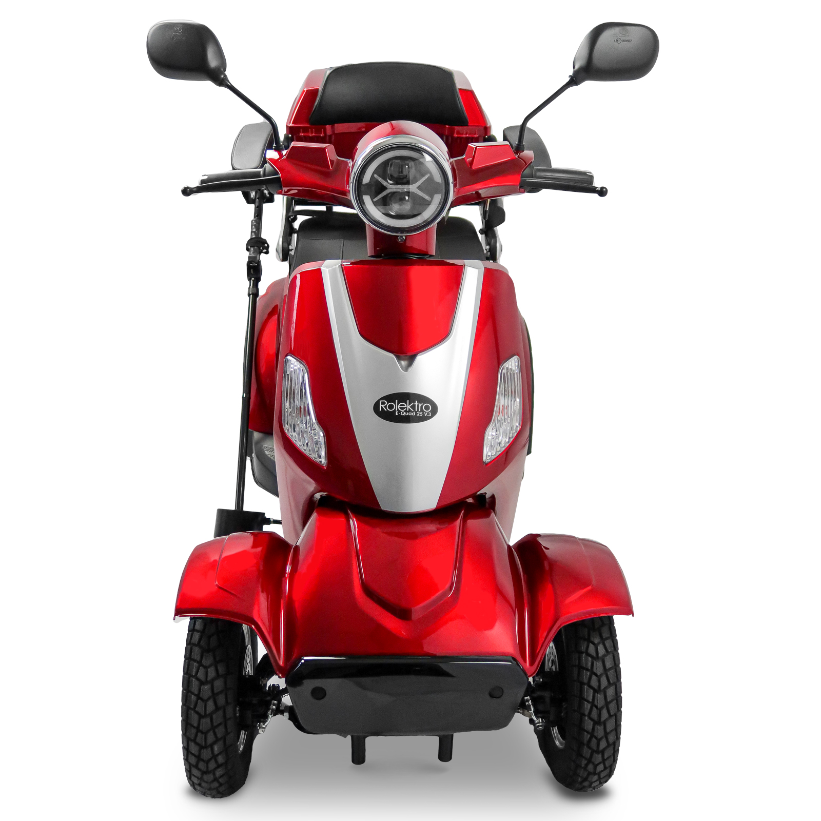 Rolektro E-Quad 25 V.3 Lithium Akku herausnehmbar - 4 Rad Seniorenmobil