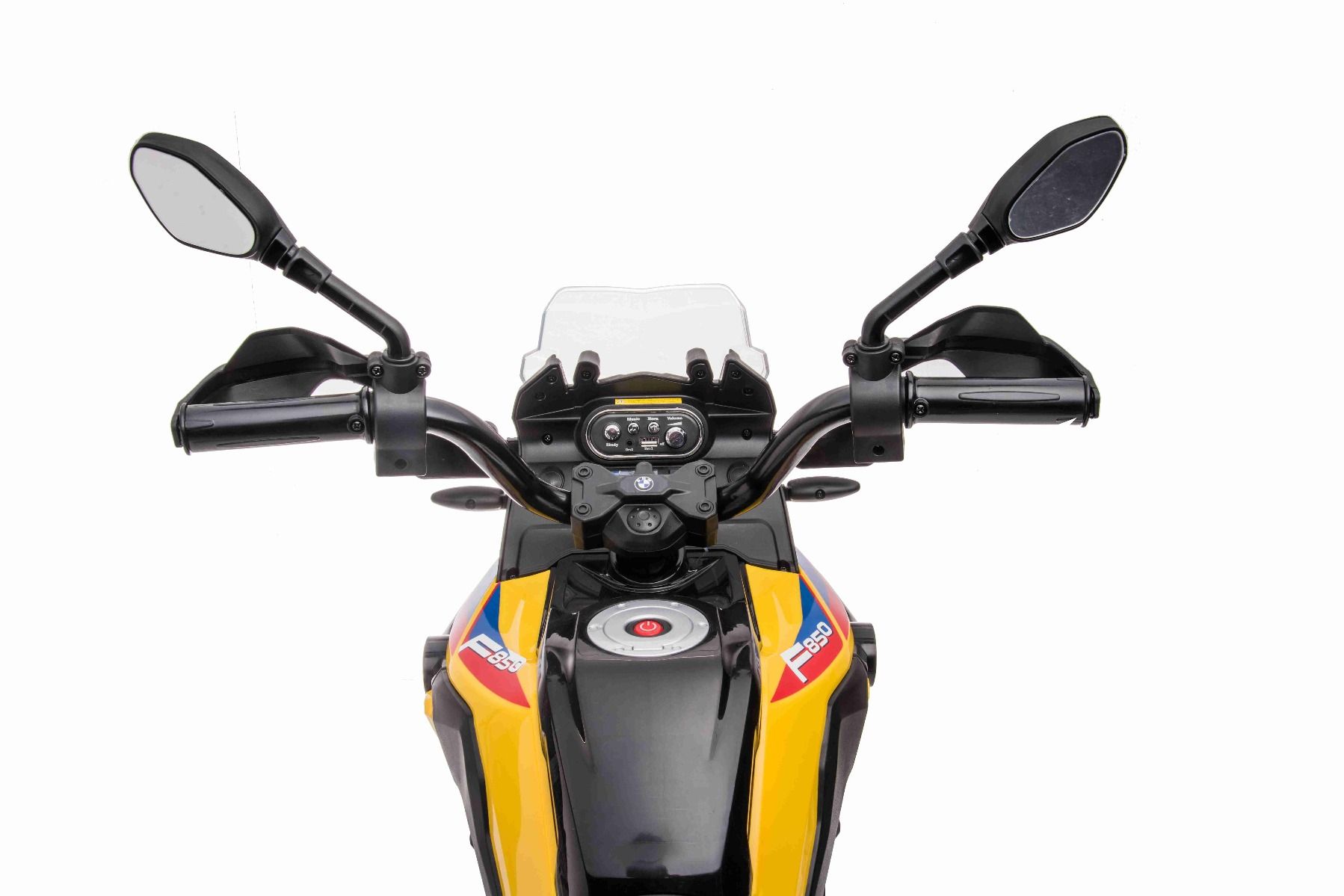 Elektromotorbike BMW F850 GS, lizenziert, Elektromotorrad für Kinder 2x35W