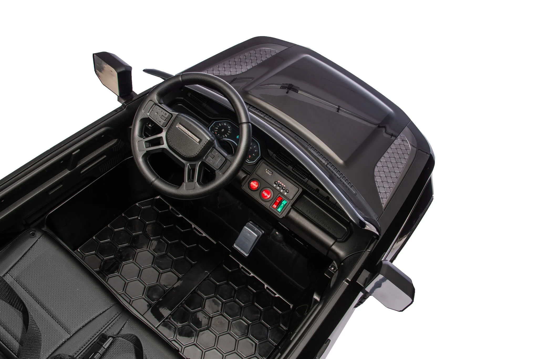 Elektro Kinderauto Land Rover Defender Octa - Kinderfahrzeug 2-Sitzer mit 2x90 Watt
