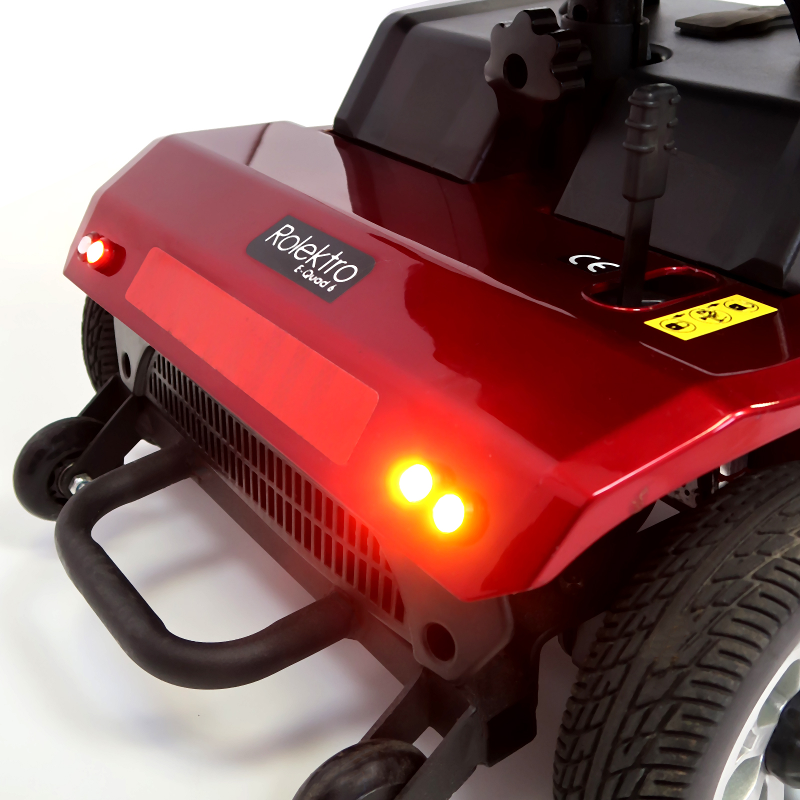 Elektro Seniorenmobil E-Quad 6 von Rolektro - Krankenfahrstuhl bis 6 km/h mi BleiGel oder Lithium