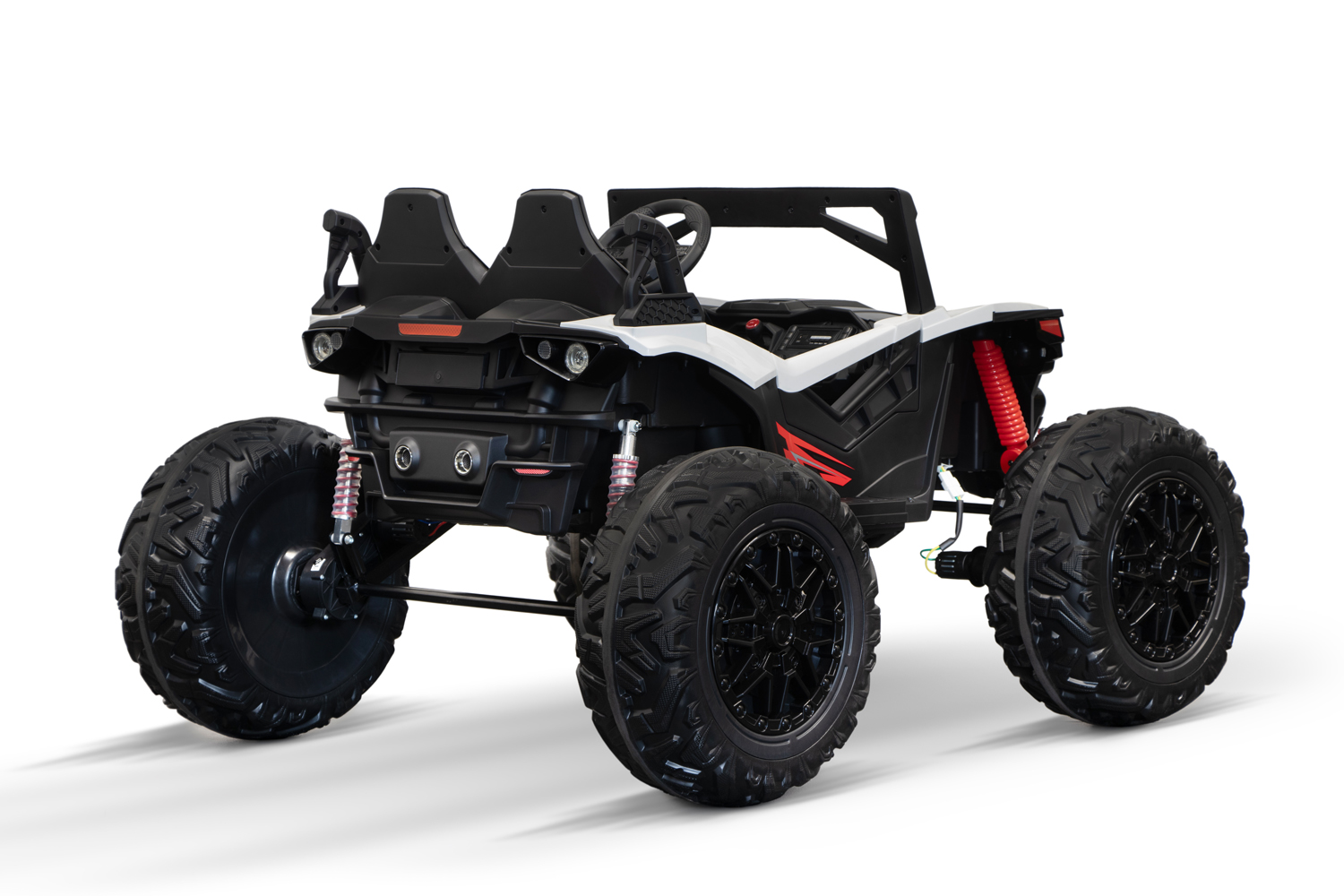 Kinder Elektroauto - 10 km/h - Monster UTV 2-Sitzer, 230 Watt, Elektrofahrzeug für Kinder