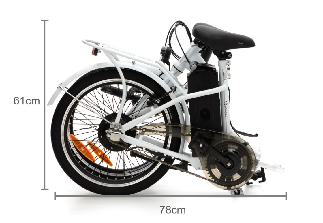 E-Bike Elektrofaltrad Vecocraft Nemesis - Klapprad, Elektrofahrrad faltbar