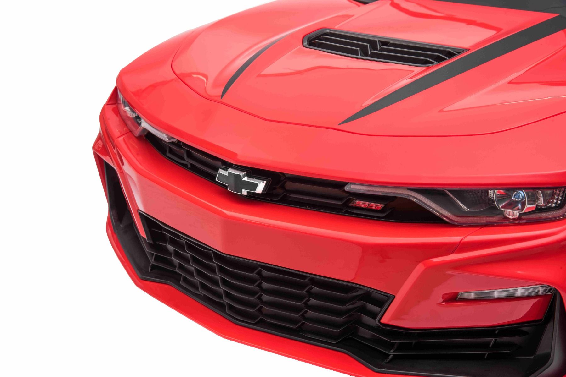 Kinder-Elektroauto Chevrolet Camaro, Elektro Kinderfahrzeug mit 2x35W, Sportwagen für Kinder