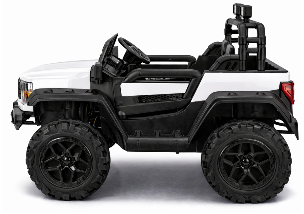 Elektro Kinderauto Jeep Car 22F, Elektrofahrzeug für Kinder Lichter in den Türen, Kinderfahrzeug mit 2x45 Watt, Buggy