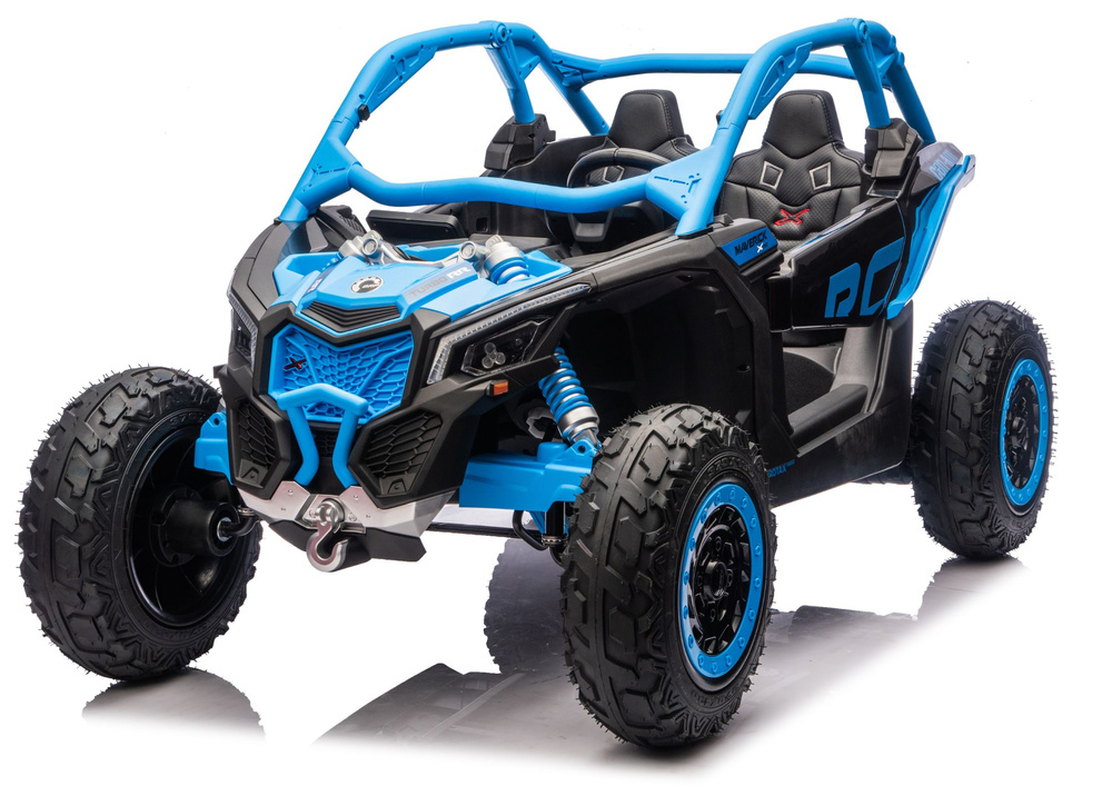 XXL Kinderauto Maverick CAN-AM Turbo RS STRONG AIR, 4x200 Watt - Elektro-Buggy mit Luftfreifen, Kinderbuggy 8 km/h