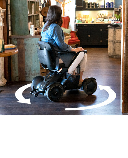 Elektro Rollstuhl Whill C2 - elektrischer Rollstuhl bis 18 km Reichweite, E-Rollstuhl, Mobilitätshilfe, Krankenfahrstuhl