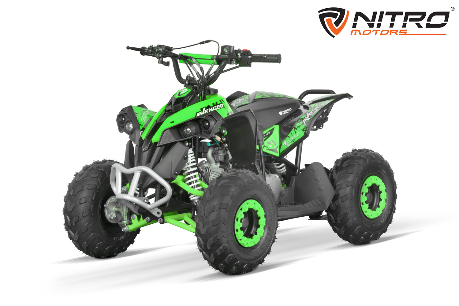 NITRO MOTORS 125cc midi Kinder Quad Avenger RG6-A PRM, Atv Kinderquad mit 6 Zoll