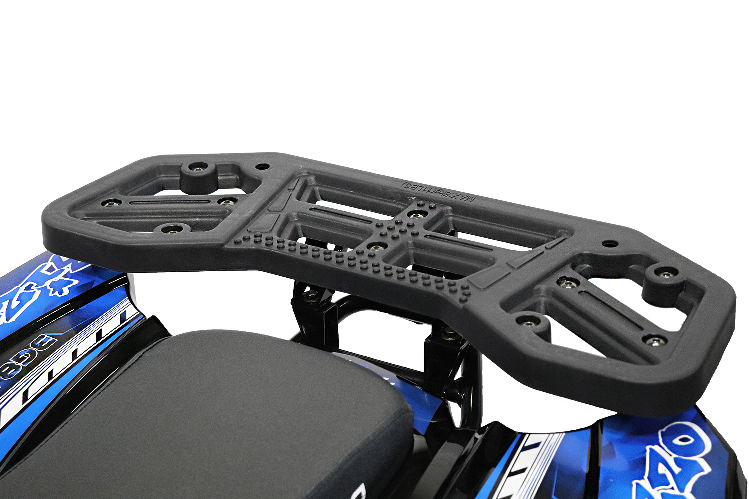 NITRO MOTORS 125cc midi Kinder Quad Rizzo RS7-3G Platin, Kinderquad Benzin 7 Zoll