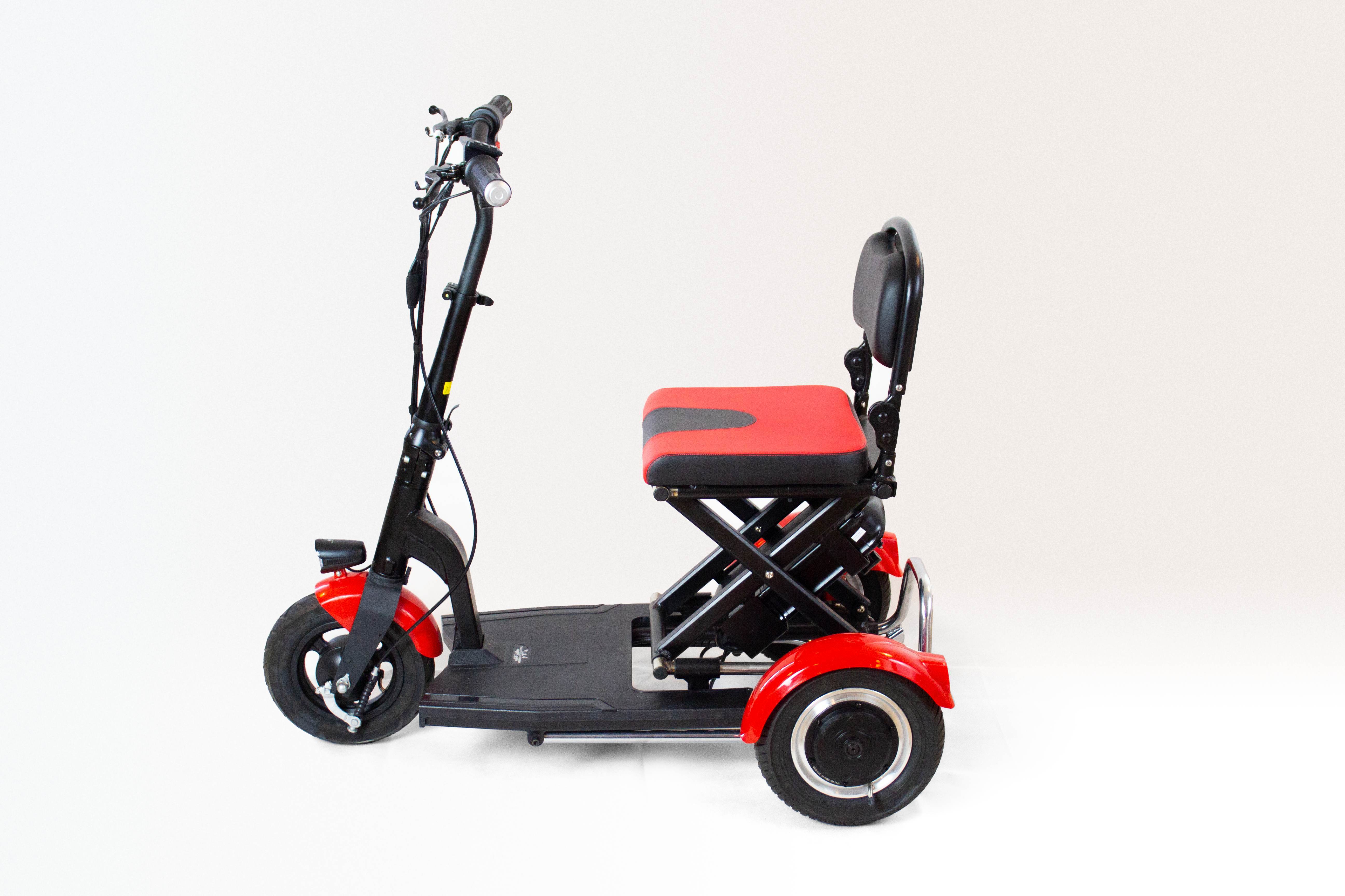 MoBot - klappbares Elektro Dreirad Seniorenmobil 48V 6 km/h - Mobilitätshilfe, 3-Rad Scooter für Senioren, Elektro-Roller für Senioren