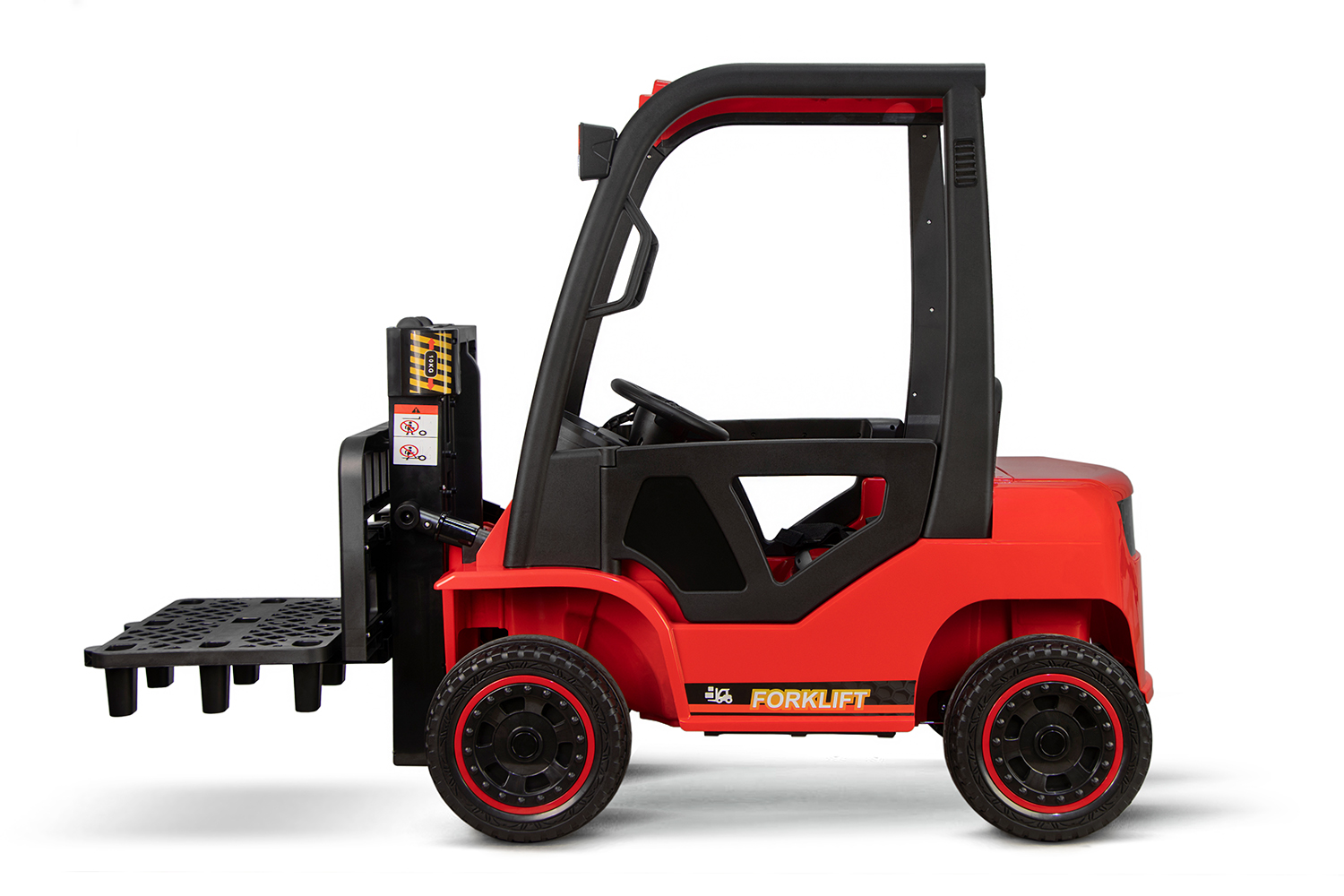 Elektro Kinderauto - Elektro Gabelstapler - Einsatzfahrzeug für Kinder, Elektro Stapler 2x35 Watt