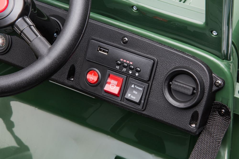 Elektrofahrzeug für Kinder - Elektro Jeep Army JH-103 4x45 Watt - Einsitzer, Jeep-Kinderfahrzeug, Elektrokinderauto
