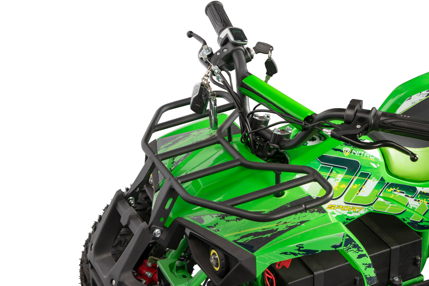 NITRO MOTORS 1200 W Eco mini Kinder Quad Dusty BTF-Profile XL, Elektroquad für Kinder, Kinderquad bis 25 km/h