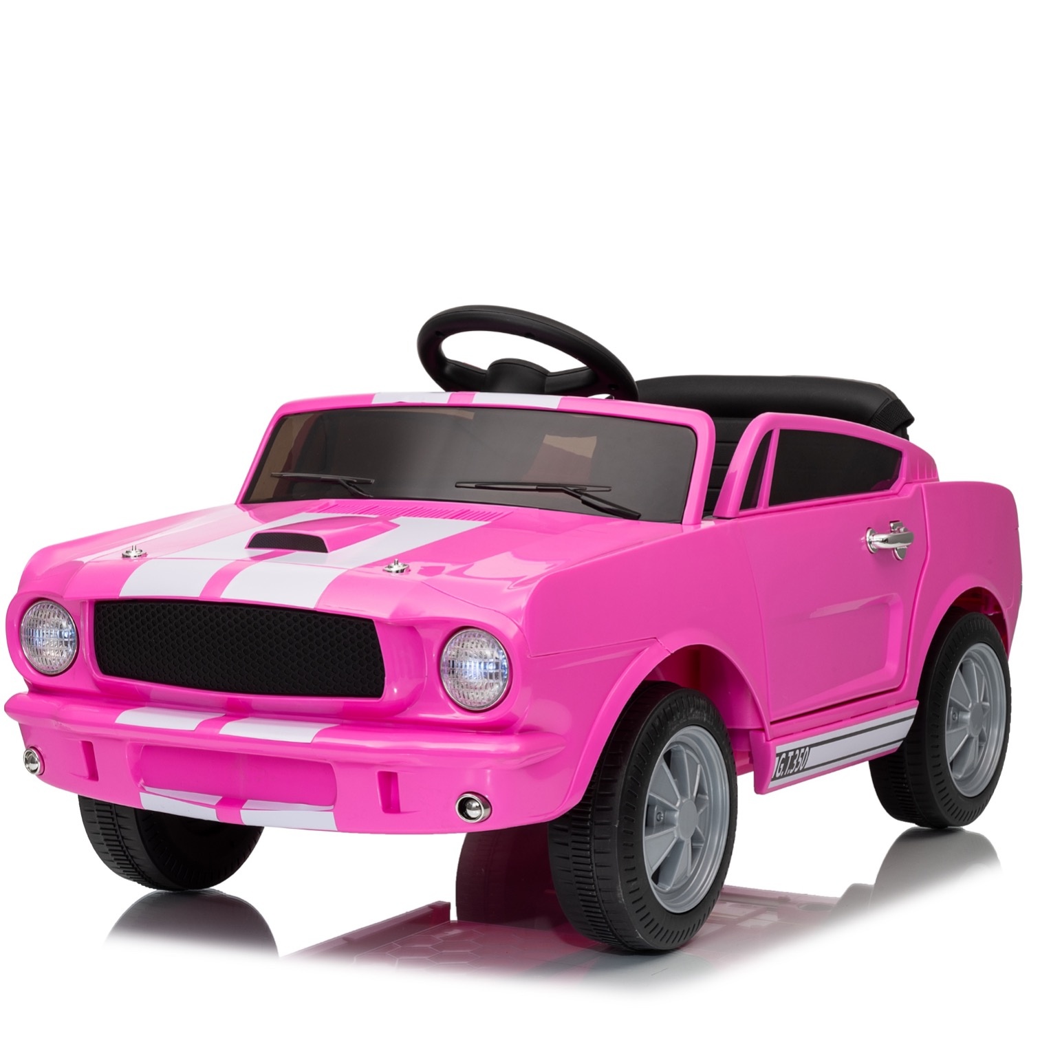 Kinderauto Shelby GT350 mit 3x30 Watt - Elektroauto für Kinder, Sportwagen für Kinder mit Fernbedienung