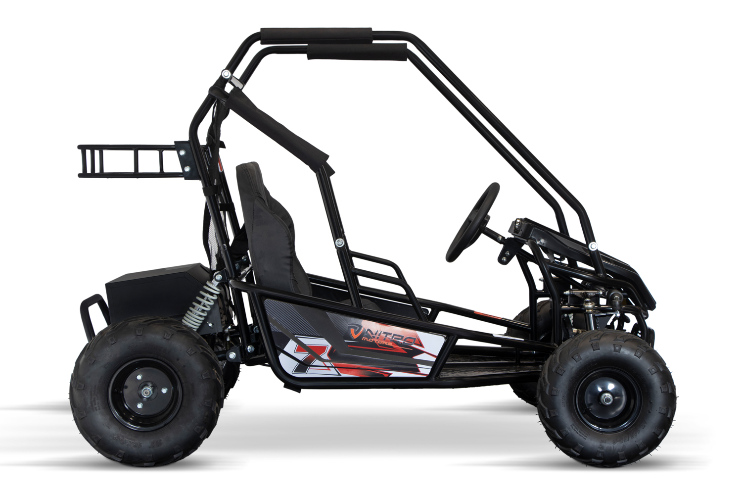 Elektro Kinderbuggy NITRO MOTORS Gokart 2000W Eco midi Kinder Buggy PRM 60V/20Ah - 2 Sitzer Strandbuggy