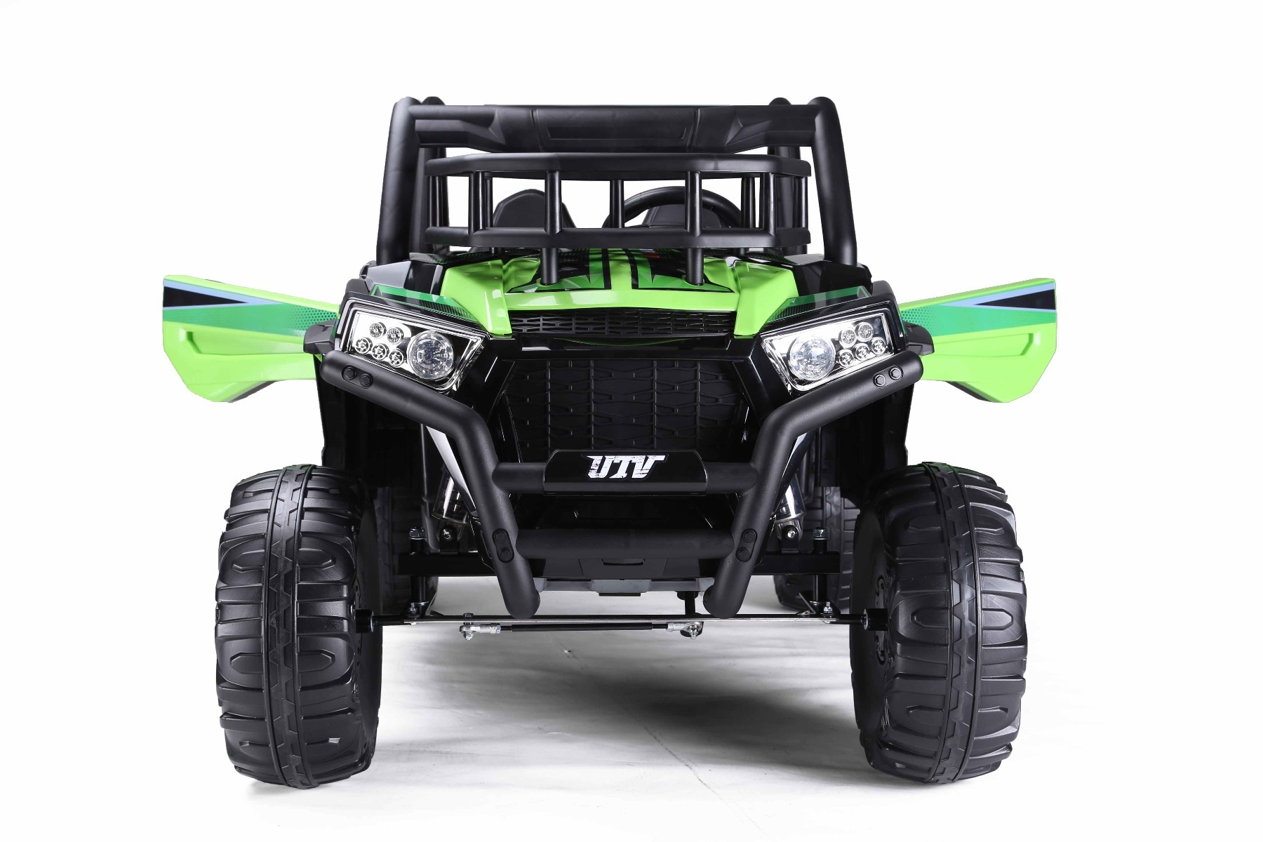 Elektro-Kinderauto UTV Ride Jeep - Elektrofahrzeug für Kinder, Elektro Kinderquad 2-Sitzer 2x200 Watt