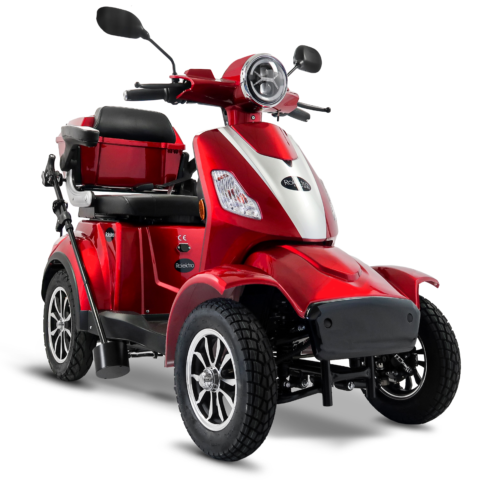 Rolektro E-Quad 25 V.3 Lithium Akku herausnehmbar - 4 Rad Seniorenmobil