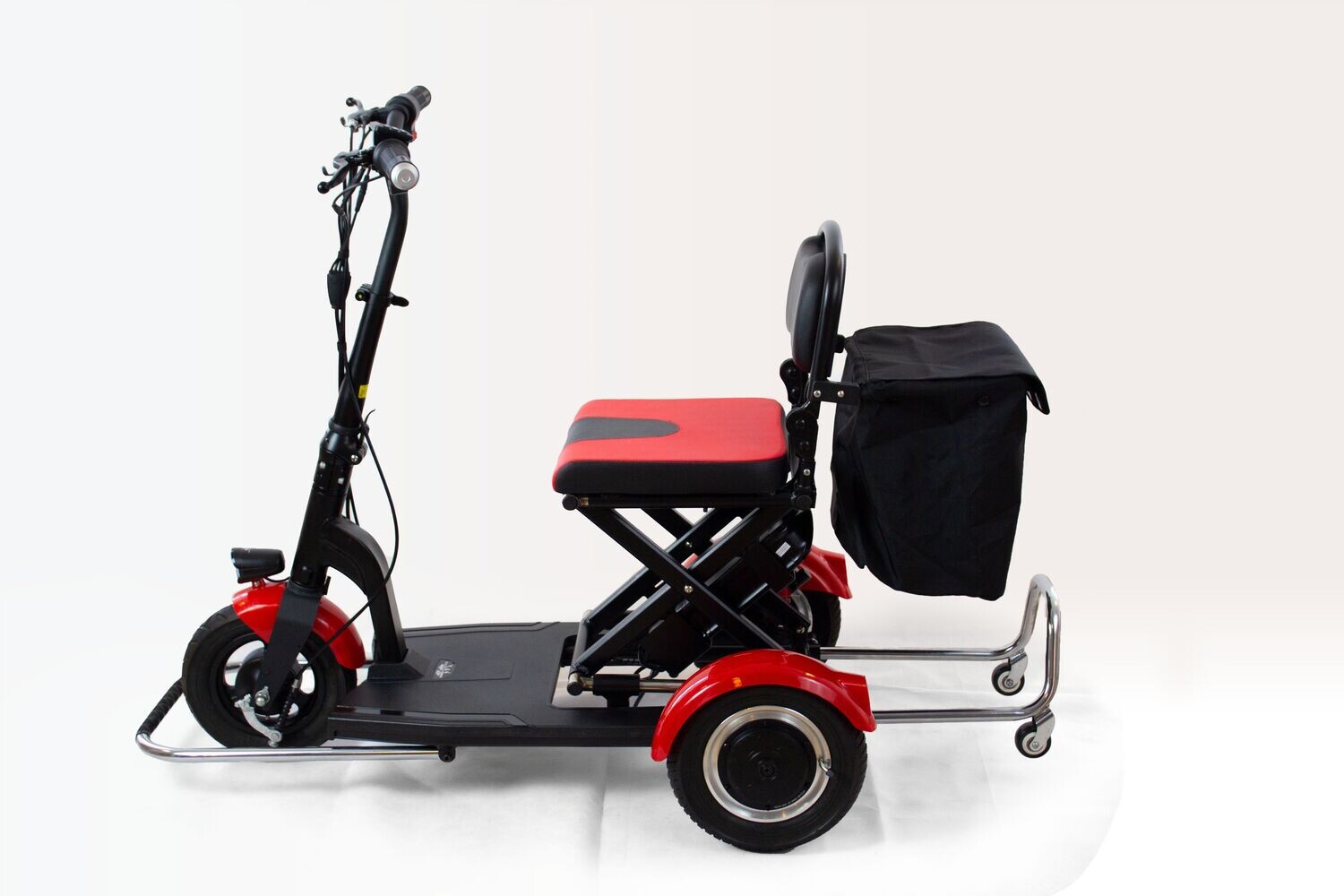 MoBot - klappbares Elektro Dreirad Seniorenmobil 48V 6 km/h - Mobilitätshilfe, 3-Rad Scooter für Senioren, Elektro-Roller für Senioren