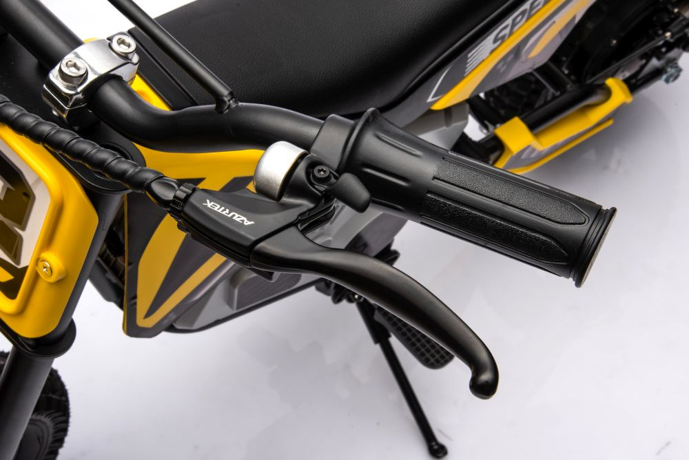 Kinder Dirtbike A9901, Kindermotorcross mit 350 Watt, Elektro-Motorcross bis 15 km/h, Kindermotorrad mit Radnabenmotor