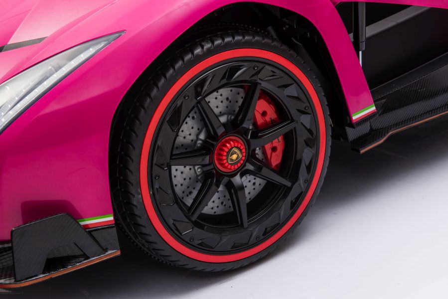 elektrisches Kinderfahrzeug, Elektroauto Lamborghini Veneno mit Flügeltüren