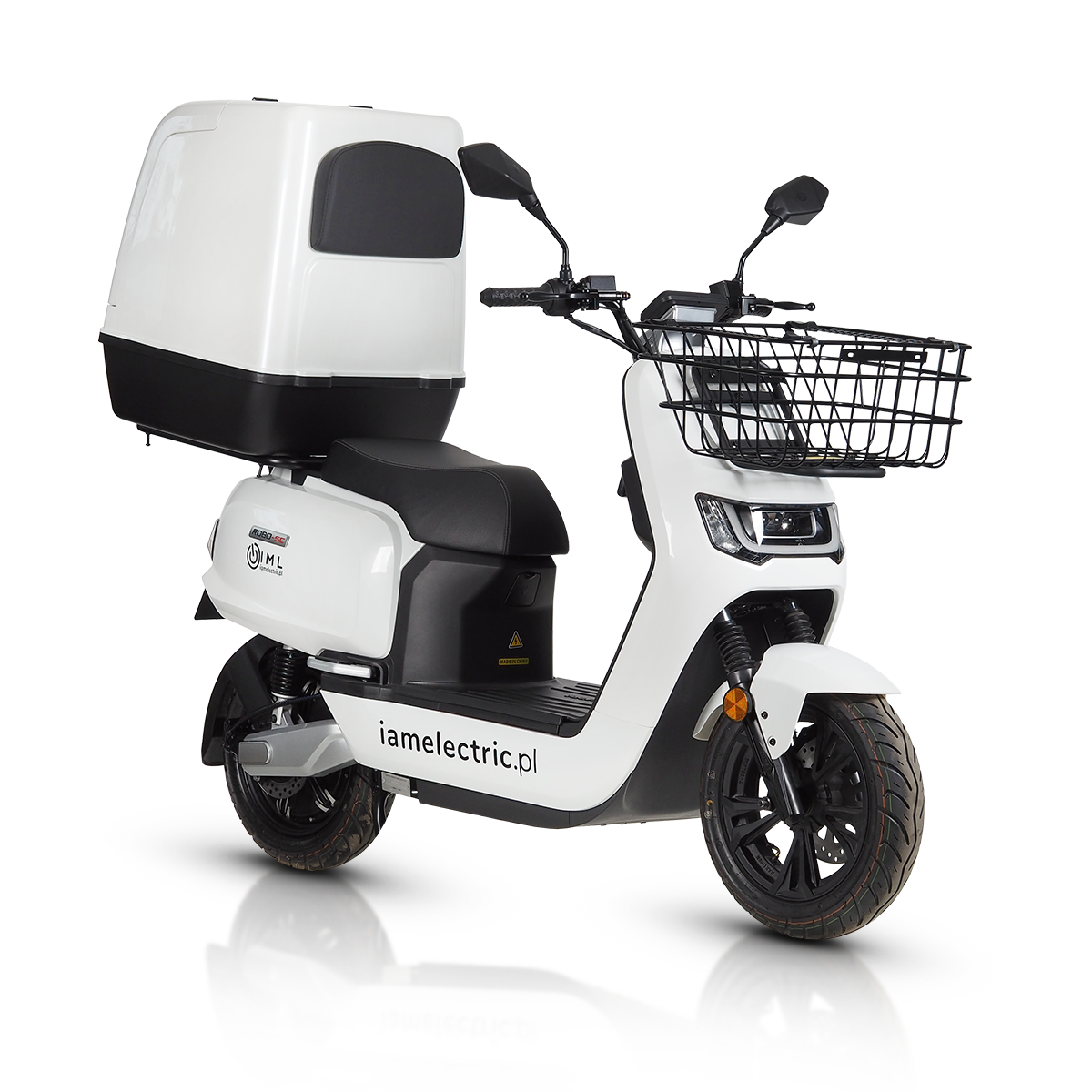Elektroroller als Lieferfahrzeug, Robo SC Elektro-Motorrad bis 80 km/h, Liefermobil bis 130 km Reichweite