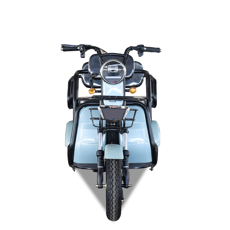 Elektromobil E-GO! City AX3 2100 Watt 72V, Dreirad mit 25km/h, Seniorenmobil als Zweisitzer und Dach