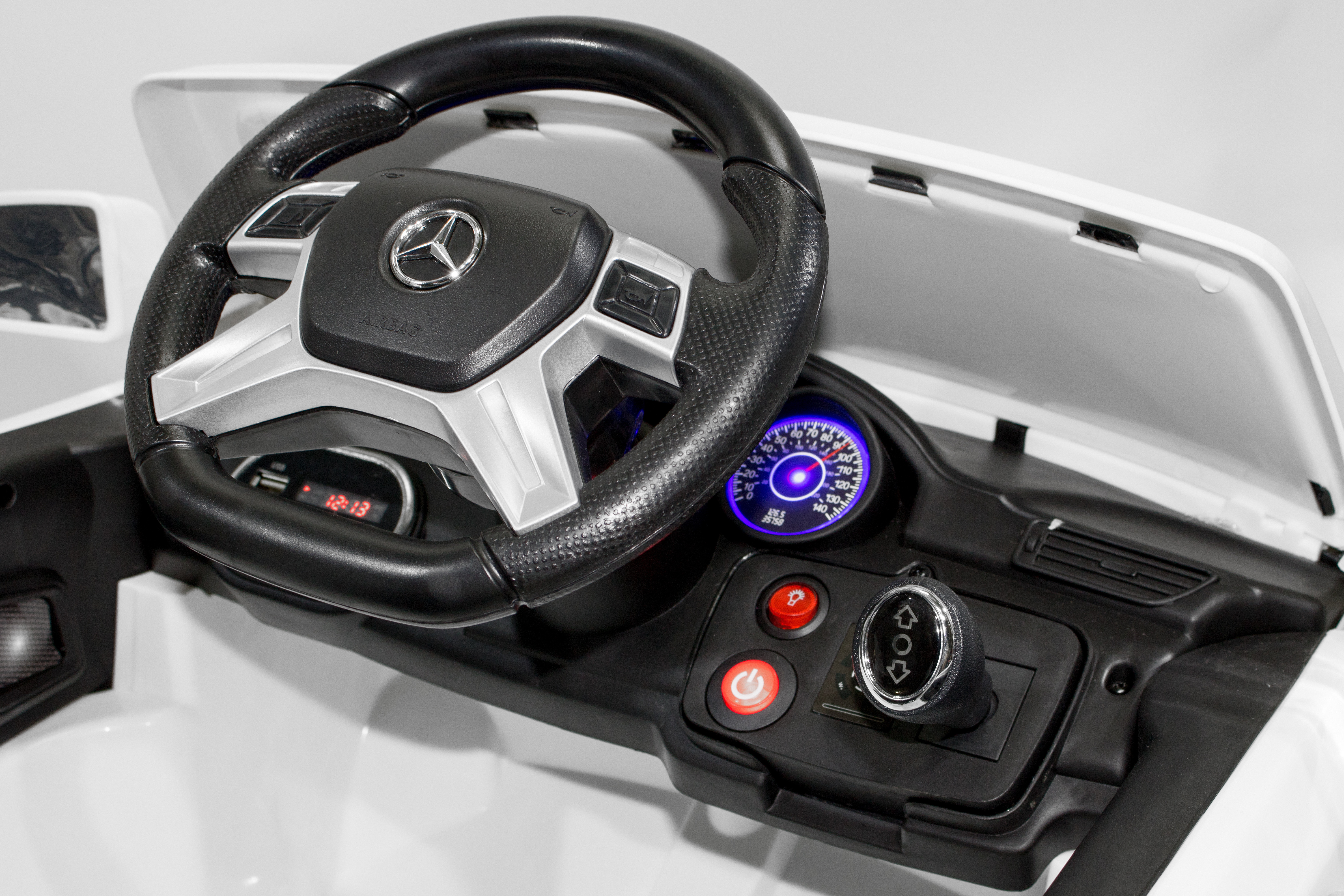 Elektro Kinderfahrzeug Mercedes ML350 lizenziert, Einsitzer SUV Elektroauto für Kinder, Batterie Auto