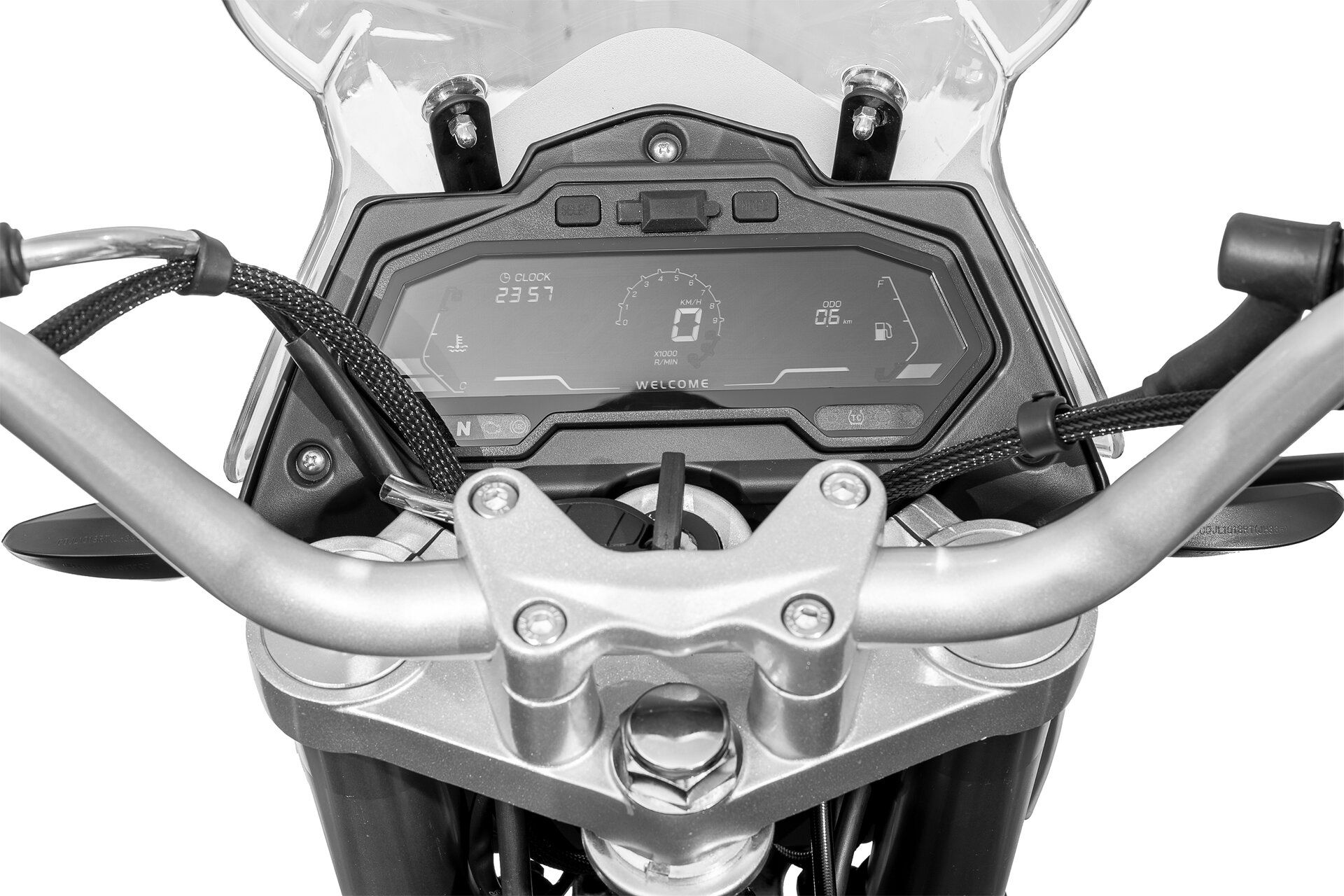 2.Wahl Cyclone RX1 Pro 125cc, Benzin Motorrad 99 km/h, 11 kW/15 PS, 1 Zylinder, 4-Takt Bike + Koffer