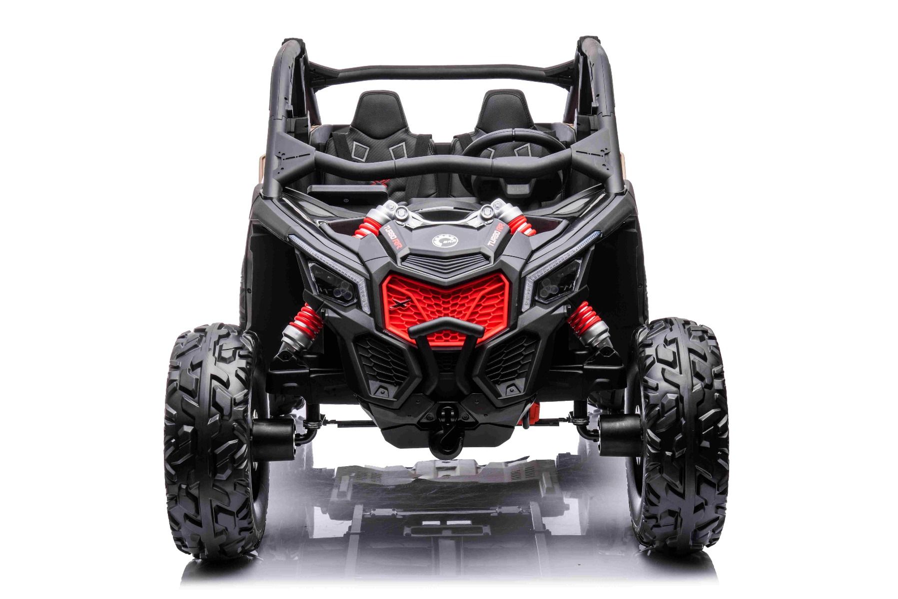 Elektro Kinderfahrzeug - 8 km/h elektrisches Kinderauto Jeep Can-am Maverick 4x35 Watt, Elektro Kinderquad