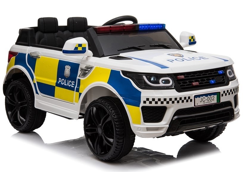 Elektro-Kinderfahrzeug 2x45 Watt, Kinder-Polizeiauto PR002, Elektroauto Polizeifahrzeug für Kinder