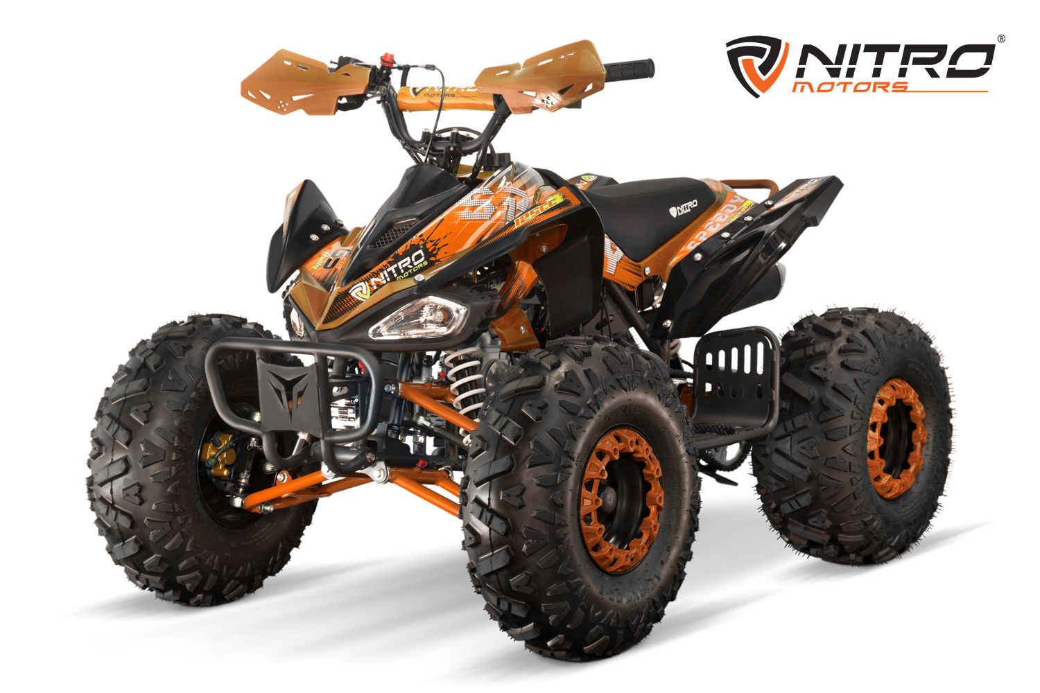 NITRO MOTORS 125cc midi Kinder Quad Speedy GS RS8-A Sport 8 Zoll, Benzin-Kinderquad Automatik mit RG