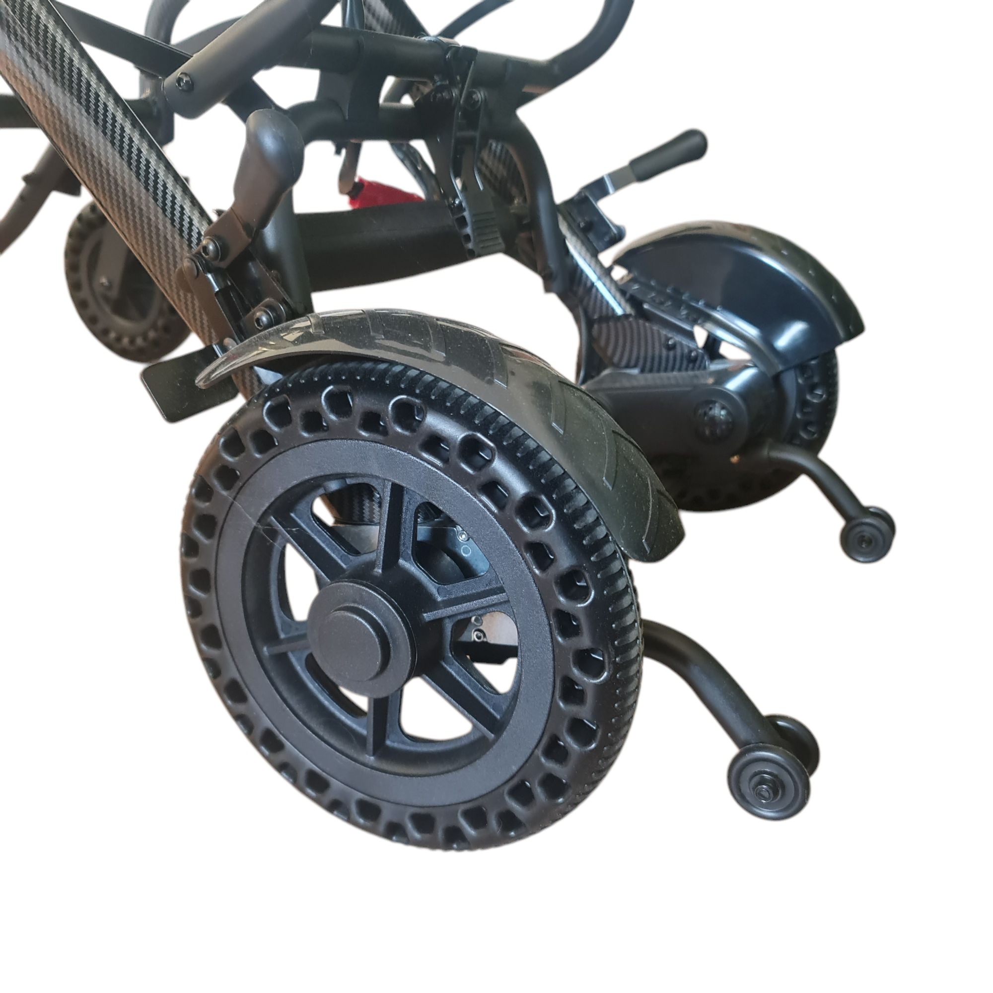 ENEWAY Electric Wheel Chair-33 - Elektrorollstuhl aus Carbon - faltbar - E-Krankenfahrstuhl bis 6 km/h