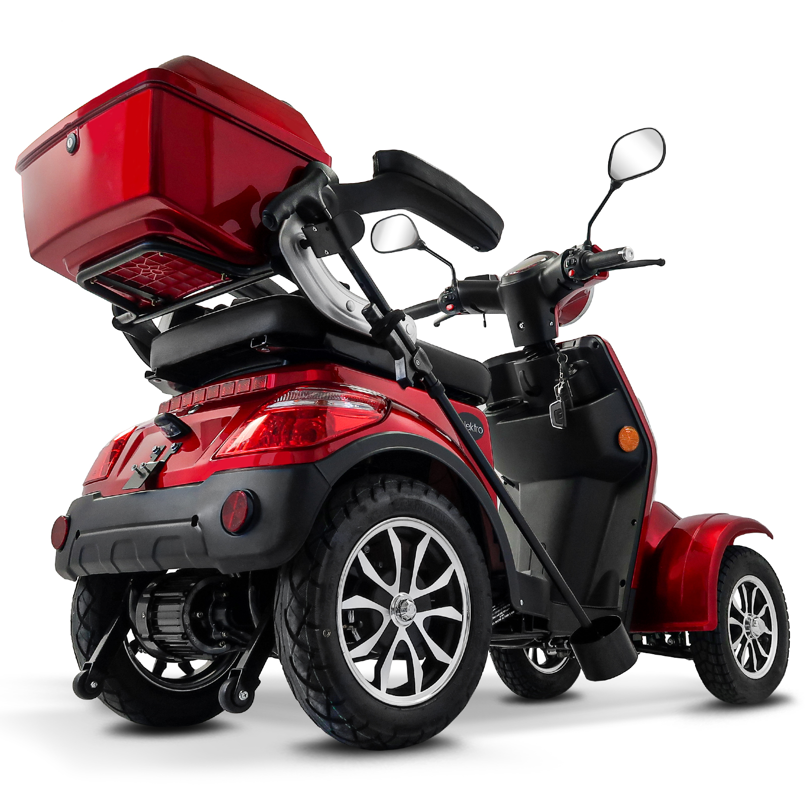 Rolektro E-Quad 25 V.3 Lithium Akku herausnehmbar - 4 Rad Seniorenmobil