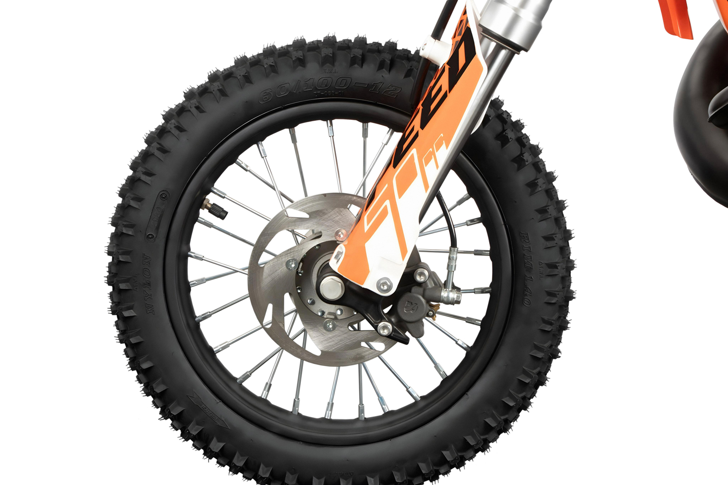 NITRO MOTORS 50cc Mini Kinder Dirtbike NRG50, Kinder Motorcross Bike, Benzinbike 80 km/h