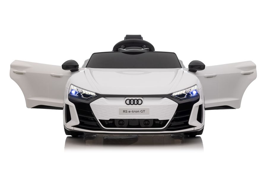 Elektro Kinderauto Audi E-Tron GT, Kinderfahrzeug mit Gaspedal zum Fahren, Elektroauto für Kinder