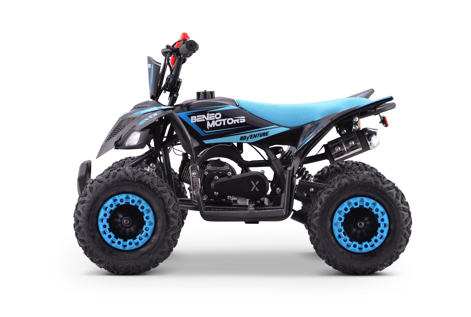 ATV Mini Anfänger Quad für Kinder Beneo Motors Adventure, 50cc Benzin Kinderquad 40 km/h