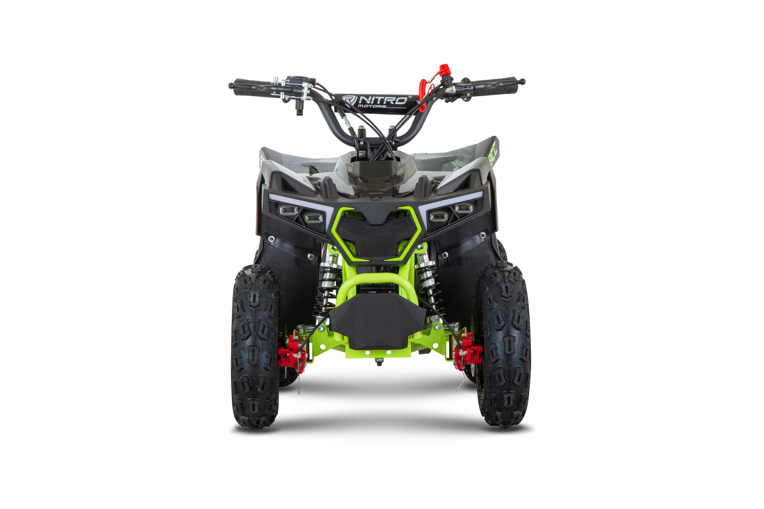 NITRO MOTORS 49cc Kinder Quad HULKI E-Start Sport 6 Zoll, Miniquad, Kinderquad, Benzinguad