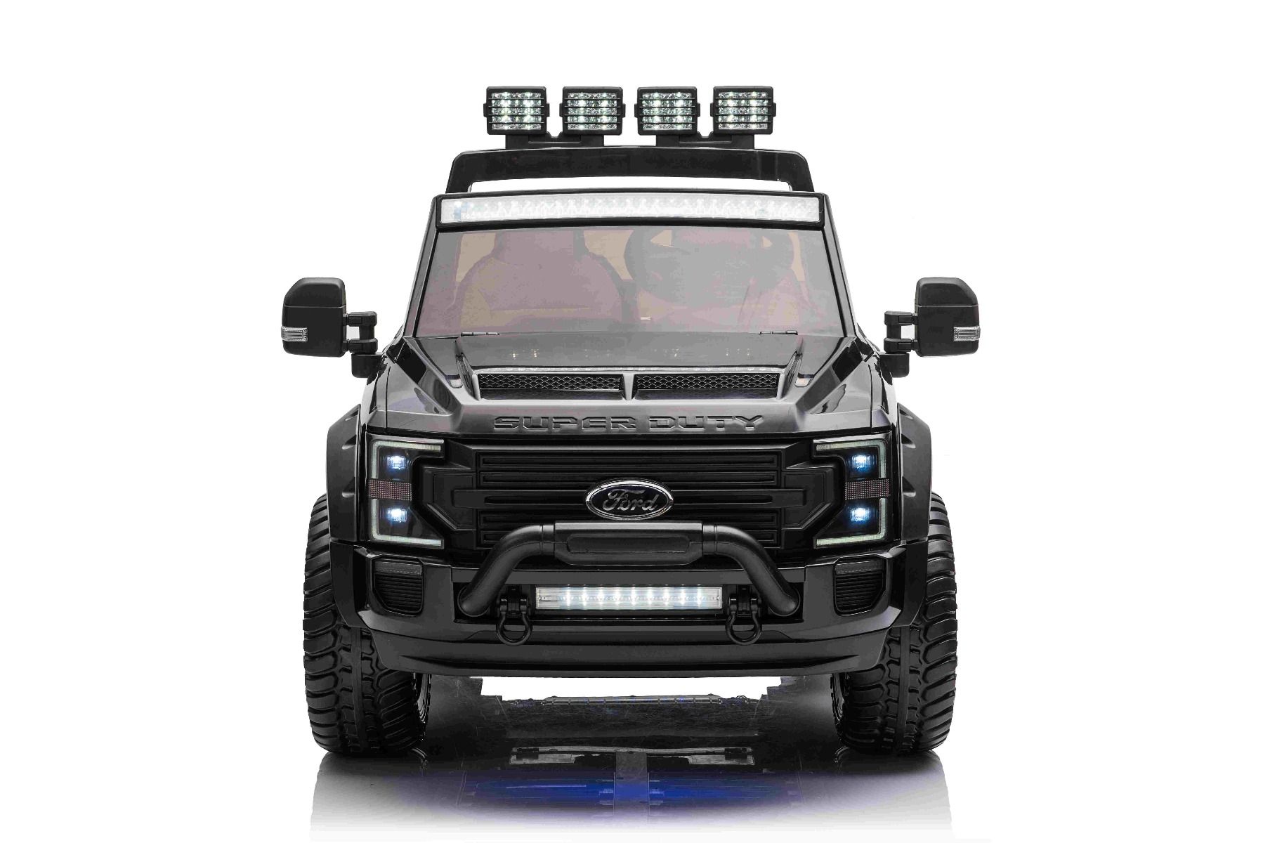 XXL Kinder Elektroauto Ford Super Duty 2x Elektromotor, 10 km/h - Elektro-Kinderfahrzeug 2 Sitzer