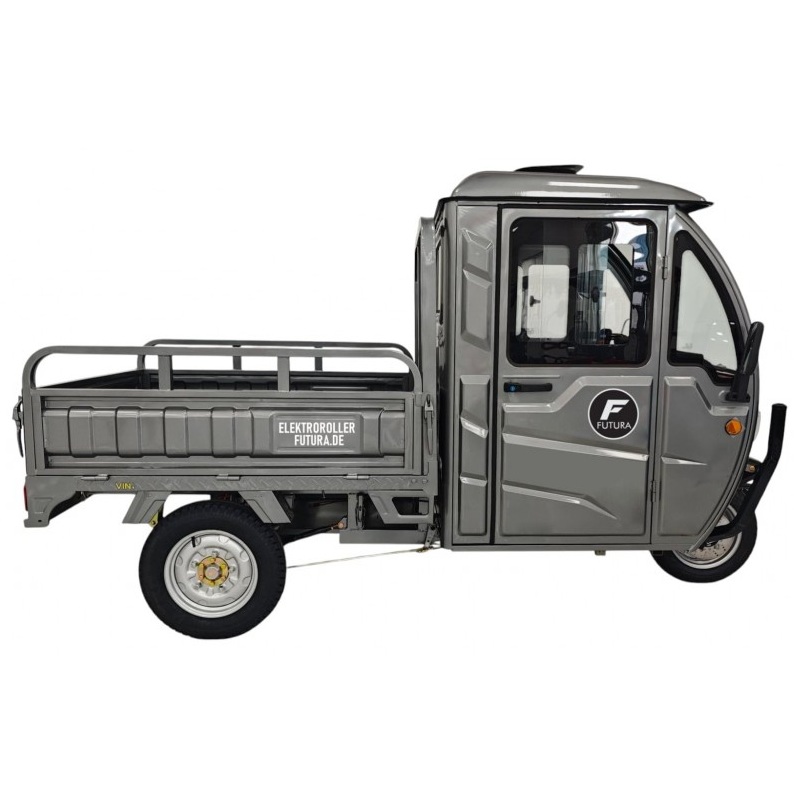 Elektro-Pritsche Vollkabine Cargo Power Cabin 25/45 km/h, Transportfahrzeug, Lastenfahrzeug, Elektro Pritschenwagen, E-Transportwagen
