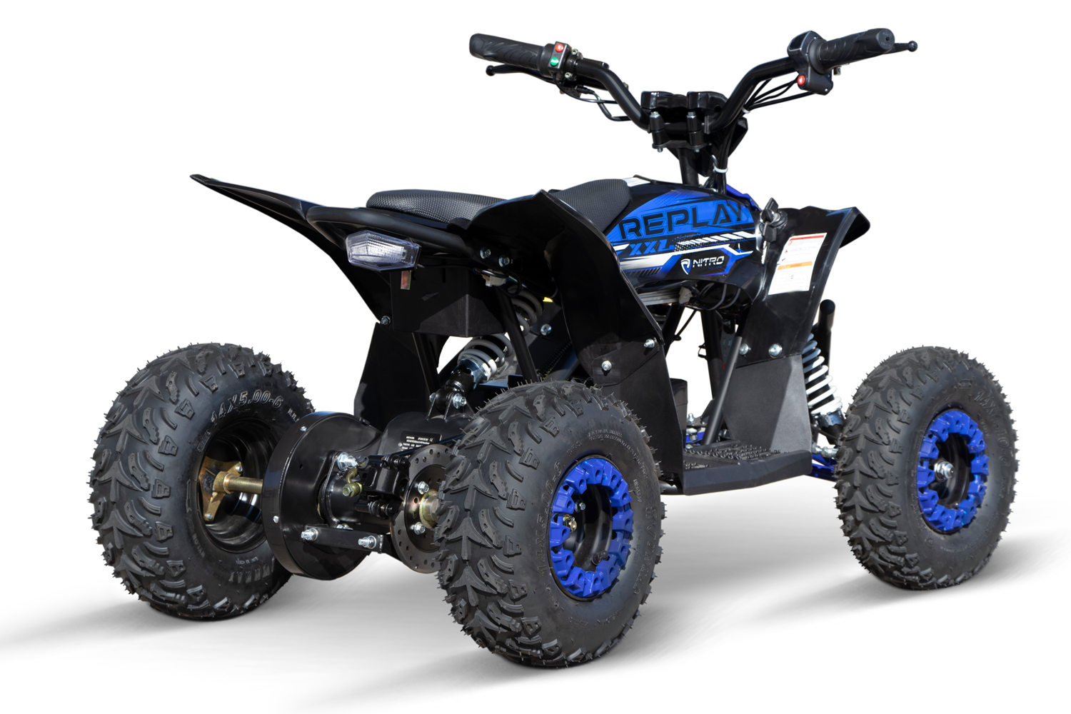 NITRO MOTORS 1500W XS Elektroquad für Kinder, 60V Eco midi Kinder Quad Replay DLX 6, ab 5 Jahren