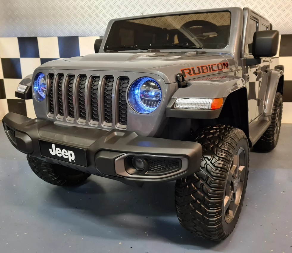Elektro Kinderauto 2-Sitzer Jeep Gladiator, Elektro-Kinderfahrzeug mit 2 Motoren, Rubicon Kinderjeep