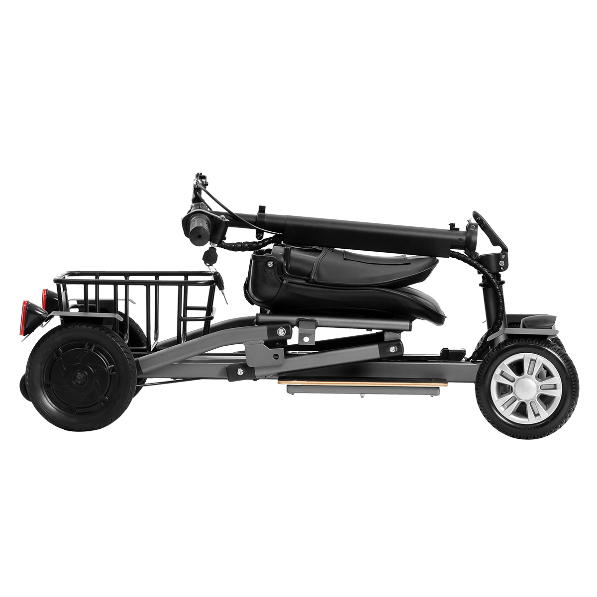 klappbares 4 Rad Seniorenmobil Muvy 6 km/h - Mobilitätshilfe, Dreirad-Scooter führerscheinfrei