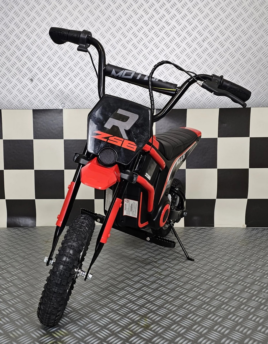 Elektro Kindermotorrad - 16 km/h Z56 Dirtbike 350 Watt 24Volt - Kinder Elektromotorrad - Motorcross Kids