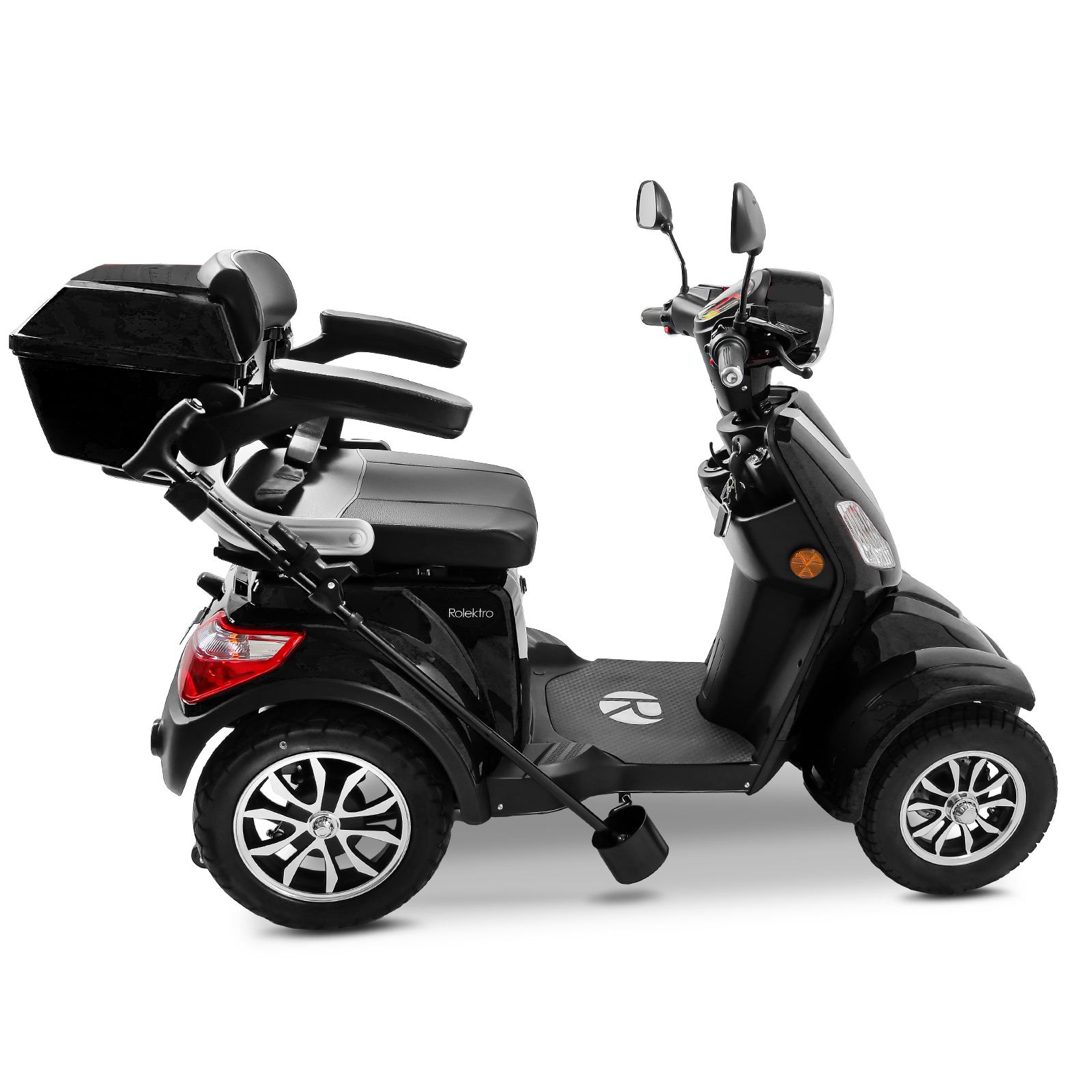 Rolektro E-Quad 25 V.3 Lithium Akku herausnehmbar - 4 Rad Seniorenmobil