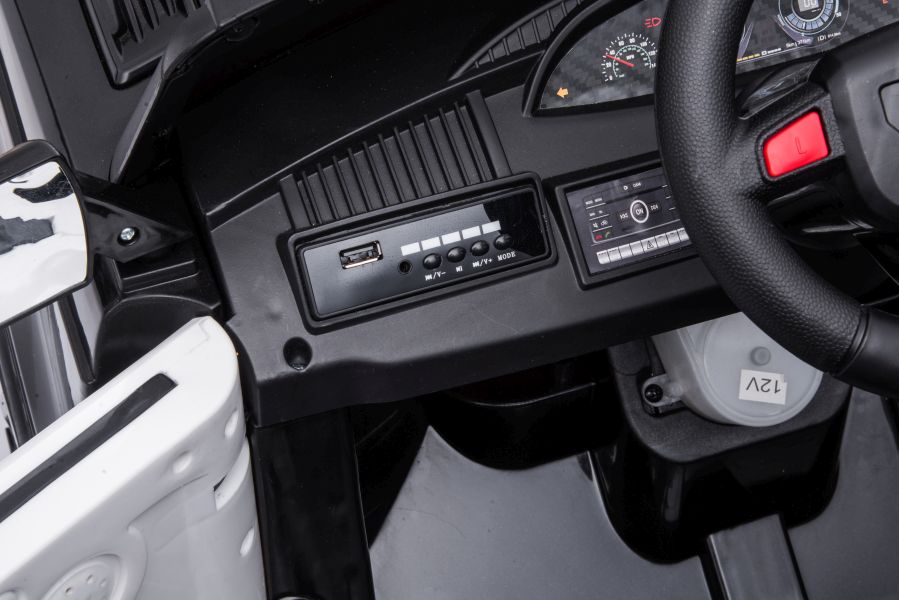 Polizei Elektroauto für Kinder BBH-021 Doppelsitzer - elektrisches Auto