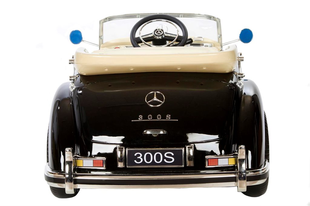 Oldtimer Elektro Kinderauto - Lizenz Kinder Elektro Auto Mercedes 300S 2x 35W