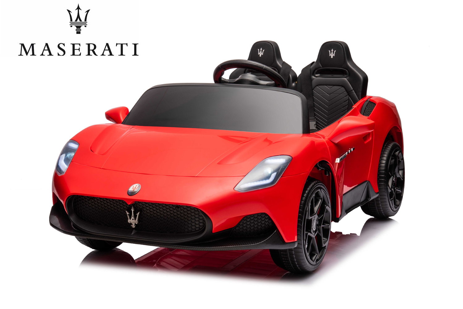 Elektro Kinderauto Maserati MC20 Supercar mit Lizenz Allrad 4x35W, Elektrokinderfahrzeug 2 Sitzer